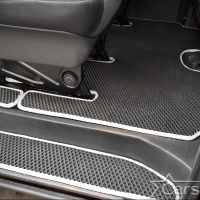 Коврики текстильные на Mercedez-Benz Vito II W639 без столика (2003-2014)