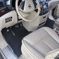 Двухслойные коврики EVA на Nissan Quest IV (2010-2018)