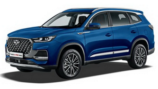 Двухслойные коврики EVA для Chery Tiggo 8 Pro Max 3 ряда (2022-2024) 