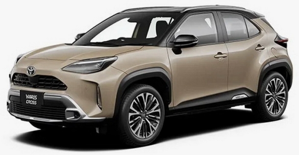 Автомобильные коврики EVA 3D для Toyota Yaris Cross (2020->) 